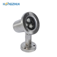 Swimming lighting 24v Bridgelux RGB stainless steel ip68 3watt waterproof led pool light