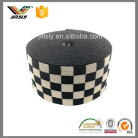 High quality factory wholesales OEM/ODM design 35mm nylon jacquard elastic band