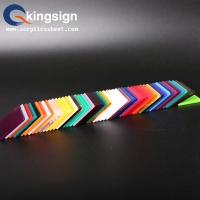 Colorful cast acrylic sheet