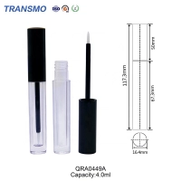 4ml crystal eyeliner tube container