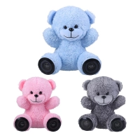 Plush Toy Teddy Bear With Bluetooth Speaker