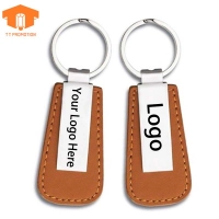 Custom Car Pu Leather Animal Tassel Keychain