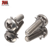 External Tooth flat washers combination screws