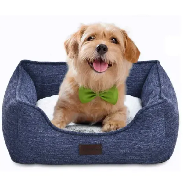 Fabric Memory Foam Cat Dog Pet Bed