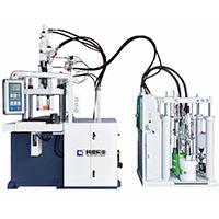 Vertical Liquid Silicone Injection Molding Machine KSLS-850 Series